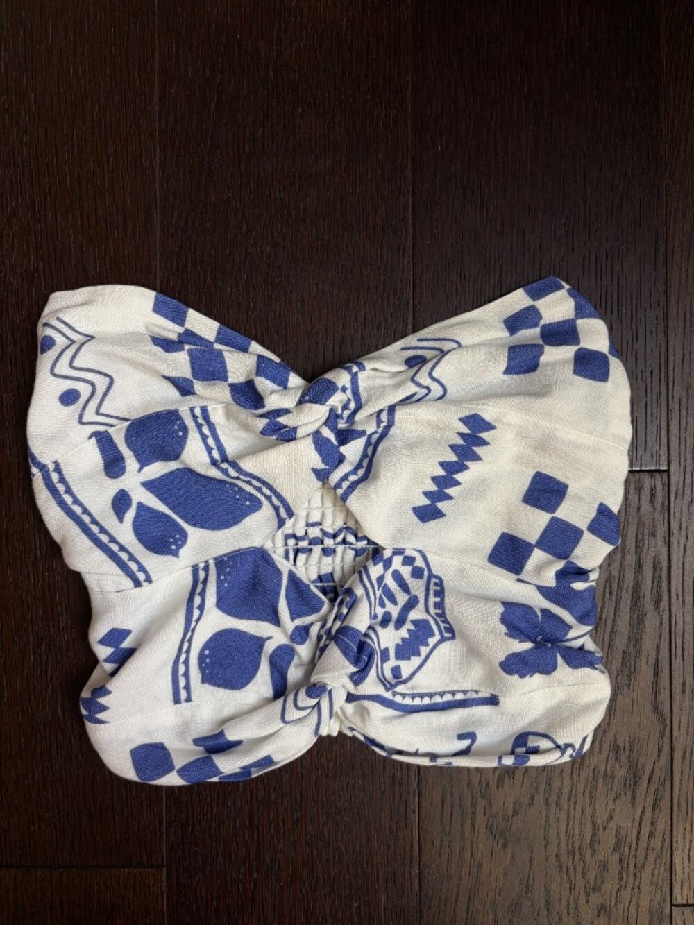 Blanco by Nature Sofia Top (Santi Print) - Size XS